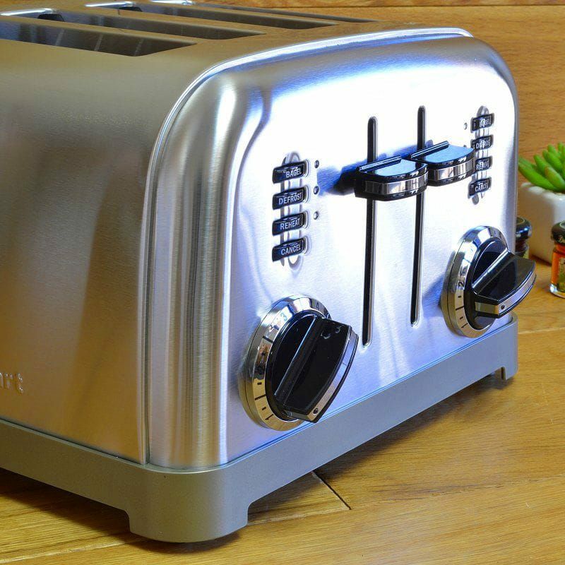 【送料無料】クイジナートメタルクラシック4枚焼トースターCuisinartCPT-180MetalClassic4-SliceToaster,BrushedStainless