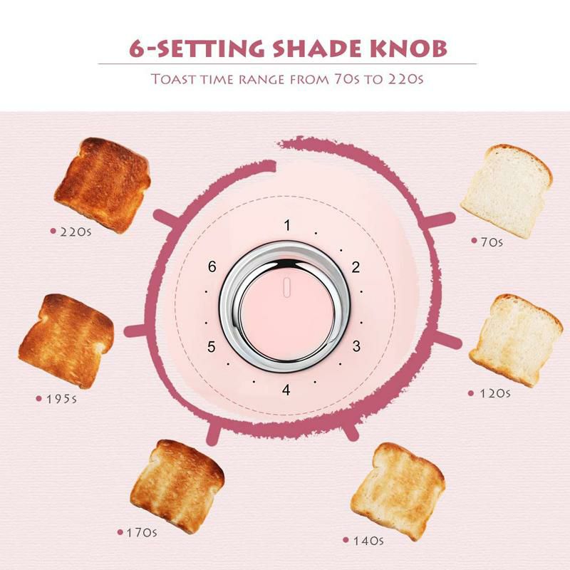 トースター2枚焼ステンレスレトロREDMOND2SliceToasterRetroStainlessSteelToasterwithBagel,Cancel,DefrostFunctionand6BreadShadeSettingsBreadToaster,ExtraWideSlotandRemovableCrumbTray,ST028家電