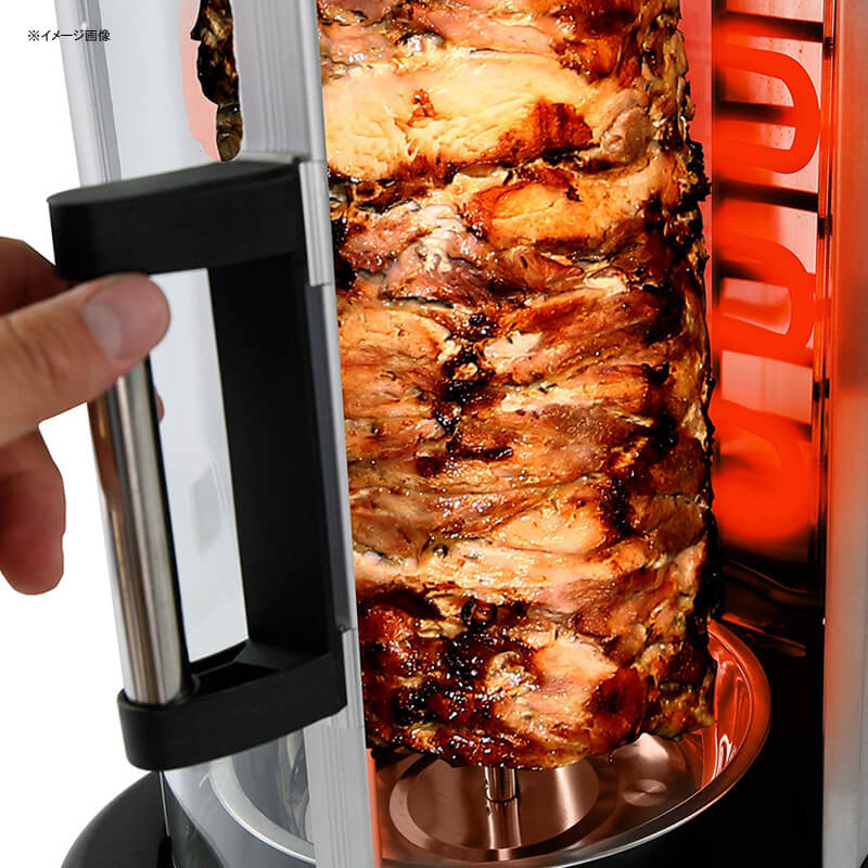 回転オーブンロティサリーケバブチキン丸焼き鶏NutriChefCountertopVerticalRotatingOven-RotisserieShawarmaMachine,KebobMachine,StainResistant&EnergyEfficientW/HeatResistantDoor,IncludesKebobRackwith7Skewers(PKRTVG34)家電