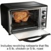 オーブンコンベクションXLサイズロティサリーハミルトンビーチチキン丸焼きステンレスHamiltonBeach31103DACountertopConvection&RotisserieConvectionOven,Extra-Large,StainlessSteel家電
