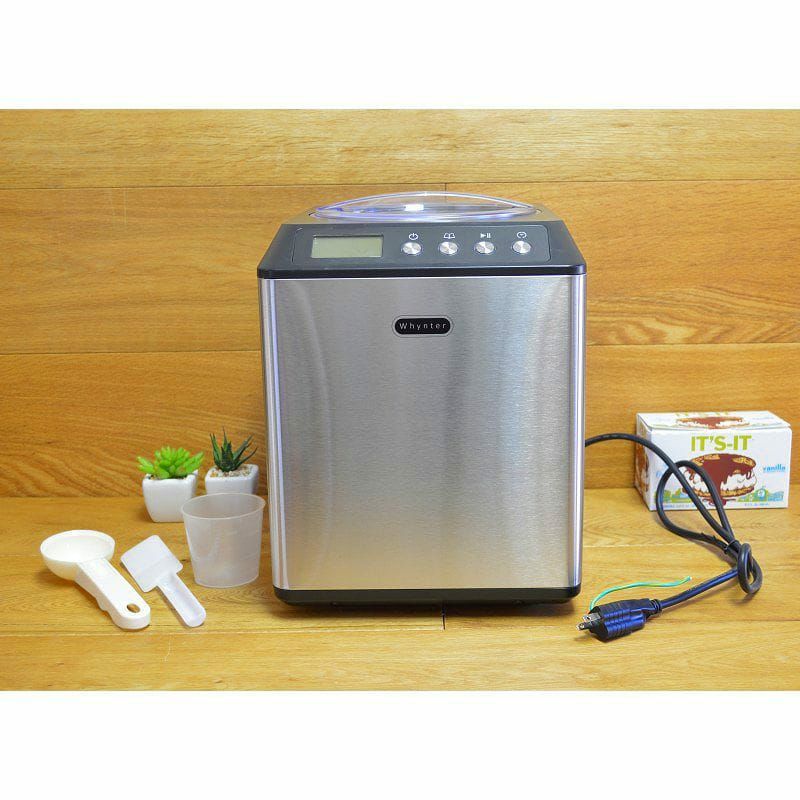 コンプレッサー内臓 アイスクリームメーカー 2.0L ジェラート