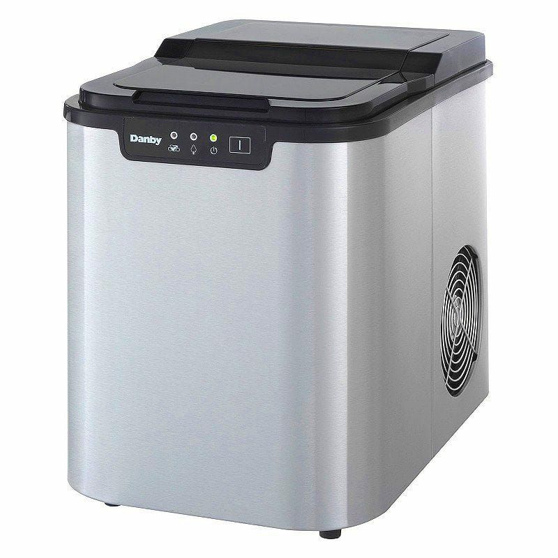 ダンビーポータブルアイスメーカー製氷機DanbyDIM2500SSDBPortableIceMaker