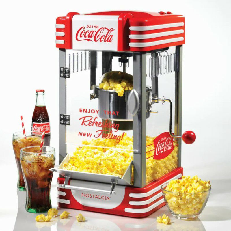 コカ・コーラ ポップコーンメーカー カリフォルニア 西海岸 ノスタルジア Nostalgia Coca-Cola Popcorn Maker 家電  アルファエスパス
