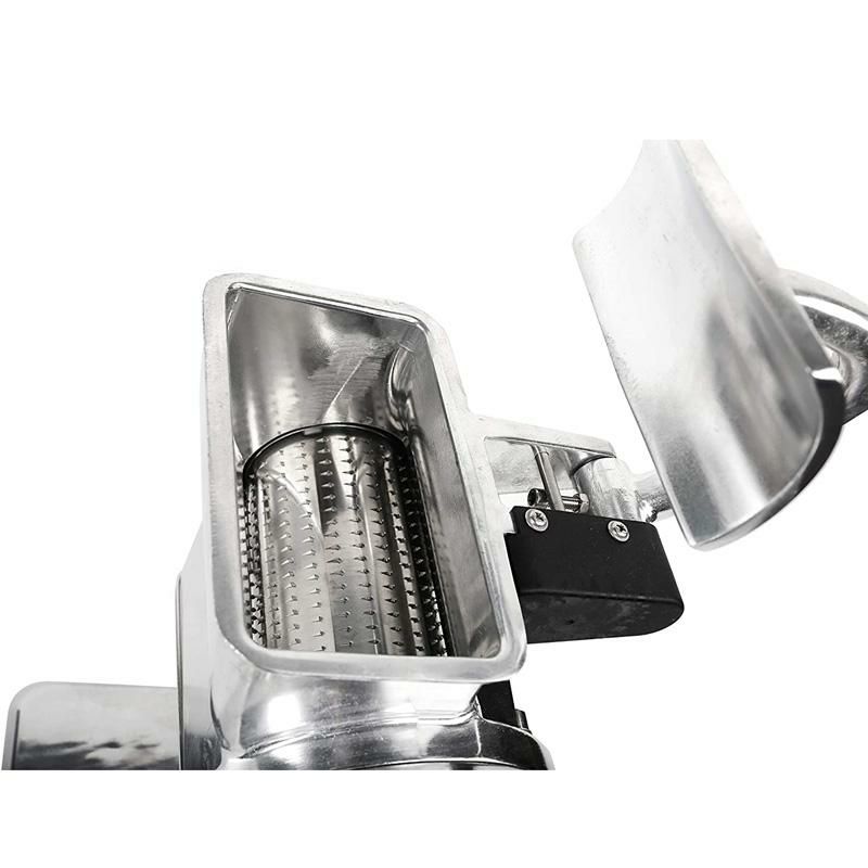 電動チーズシュレッダーステンレスおろし金業務品質ZzProCommercialElectricFoodCheeseShredderGrater0.75HP/550WwithStainlessSteelBlade家電