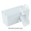 電気製氷機アイスメーカー電動透明な氷LumaComfortIM200WIceMaker,28Pound,White家電