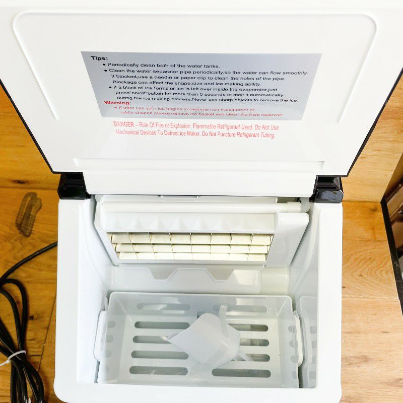 電気製氷機アイスメーカー電動透明な氷クリアな氷13kgLumaComfortIM200IceMaker,28Pound家電