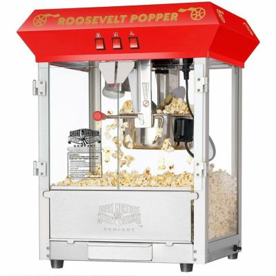 ポップコーンメーカー グレートノーザン 6010 Great Northern Red 8oz Roosevelt Antique Countertop Style Popcorn Popper Machine 家電