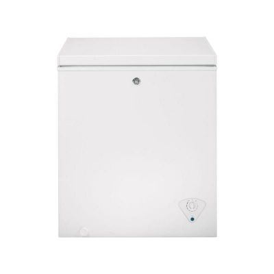 冷凍庫 上開き 142L GE Garage Ready 5.0 cu. ft. Manual Defrost Chest Freezer in White FCM5SKWW 家電