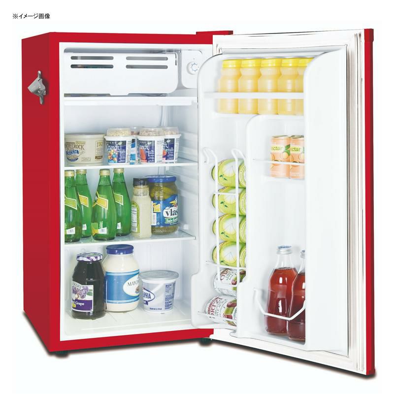 冷蔵庫冷凍庫91Lボトルオープナー付レトロFrigidaire3.2CuFtRetroMiniFridgeWithSideBottleOpener家電