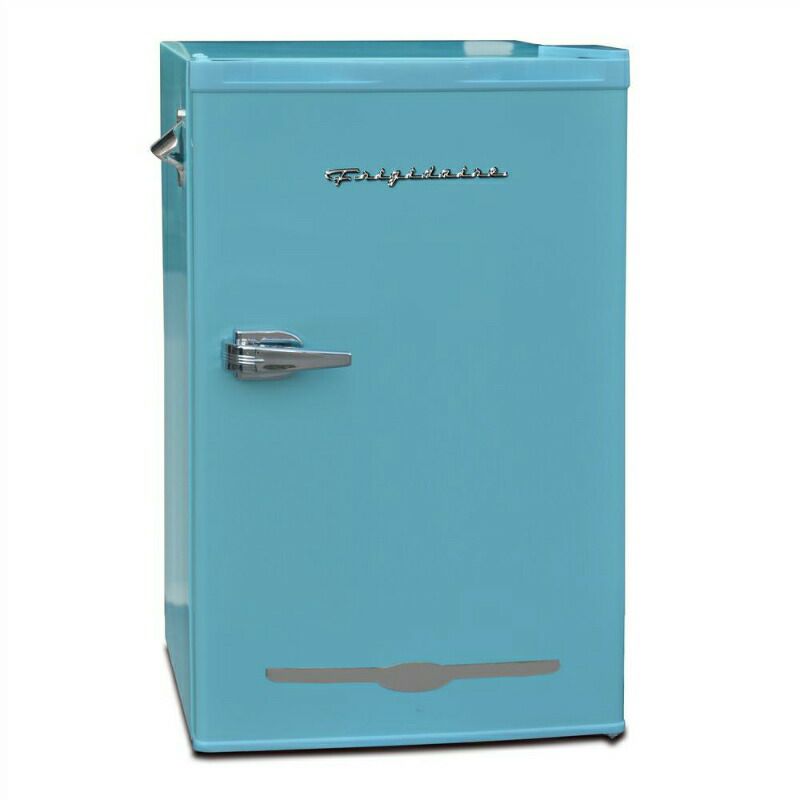 冷蔵庫冷凍庫91Lボトルオープナー付レトロFrigidaire3.2CuFtRetroMiniFridgeWithSideBottleOpener家電