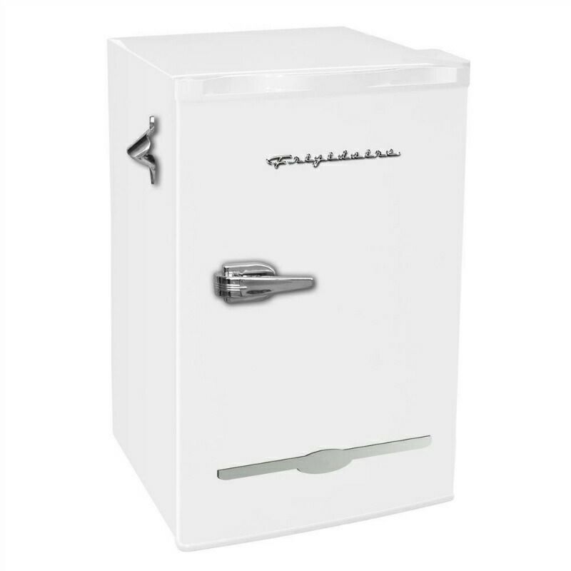 冷蔵庫冷凍庫91Lボトルオープナー付レトロFrigidaire3.2CuFtRetroMiniFridgeWithSideBottleOpener家電