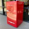 冷蔵庫冷凍庫91Lボトルオープナー付レトロFrigidaire3.2CuFtRetroMiniFridgeWithSideBottleOpener家電