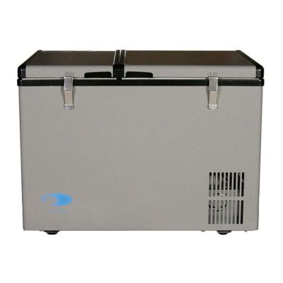 冷蔵庫 冷凍庫 60L ポータブル 持ち運び DC/AC電源 デュアルゾーン 温度制御 車 キャンプ -20-10°まで Whynter 62 Quart Dual Zone Portable Fridge, AC 110V/ DC 12V True Freezer for Car, Home, Camping, RV-8°