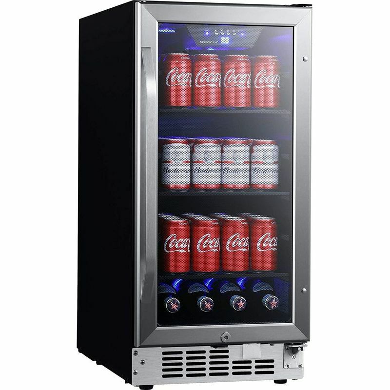 ビルトイン冷蔵庫最大80缶カウンター下ブラックKoldfrontBBR900BL80Can15InchWideBuilt-InBeverageCooler-Black