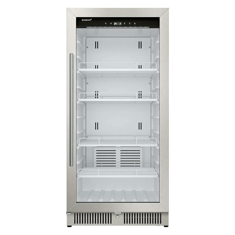 ビルトイン冷蔵庫最大80缶カウンター下ブラックKoldfrontBBR900BL80Can15InchWideBuilt-InBeverageCooler-Black
