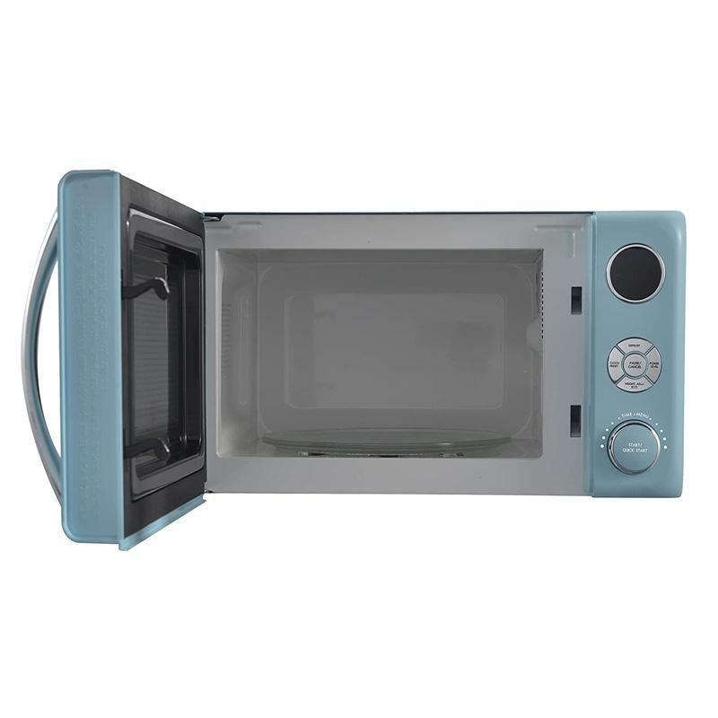 電子レンジ20L700WレトロGalanzGLCMKA07BER-070.7Retrocu.Ft.700-WattCountertopMicrowave,BebopBlue家電