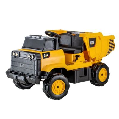 乗用玩具 子供用 電動自動車 CAT ダンプ トラック 乗り物 電気 カー Kid Trax CAT Mining Dump Truck  KT1421TG | アルファエスパス