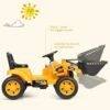 キッドトラックスブルドーザー電動自動車6Vバッテリー付KidtraxCATBulldozer/Tractor6VBatteryPoweredRide-On,YellowbyKidTrax