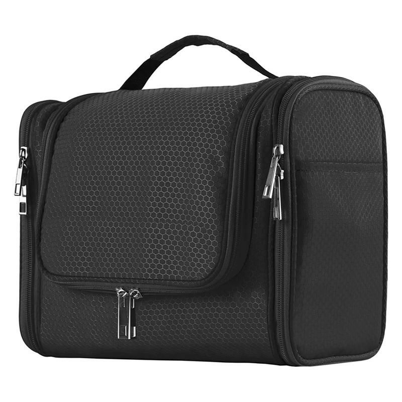 トラベルバッグ大容量フック付パッキング仕分けバッグインバッグ旅行ExtraLargeCapacityHangingToiletryBagforMen&Women,PortableWaterproofBathroomShowerBag,LightweightDoppkitShavingBag,SturdyMetalHookOrganizerMakeupBag