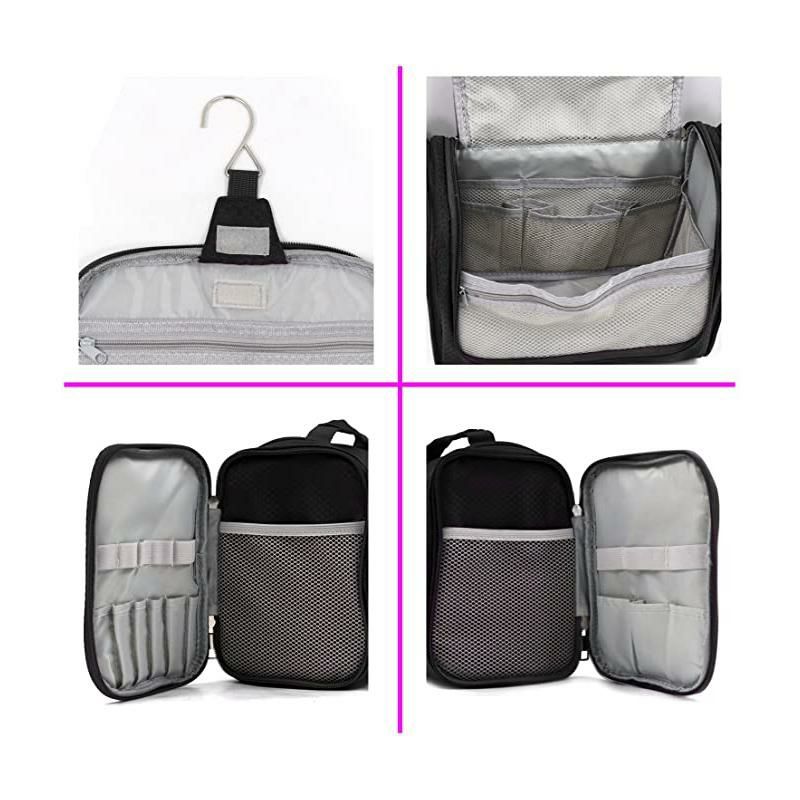 トラベルバッグ大容量フック付パッキング仕分けバッグインバッグ旅行ExtraLargeCapacityHangingToiletryBagforMen&Women,PortableWaterproofBathroomShowerBag,LightweightDoppkitShavingBag,SturdyMetalHookOrganizerMakeupBag