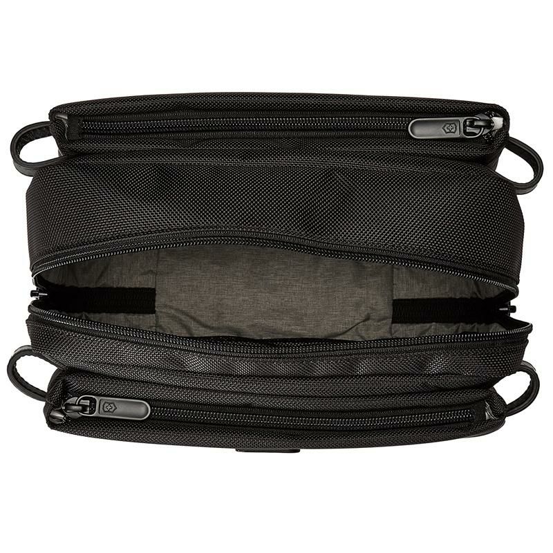 ポーチ旅行トラベルブラック黒ビクトリノックスVictorinoxLexicon2.0ParcelZip-AroundToiletryKit,Black