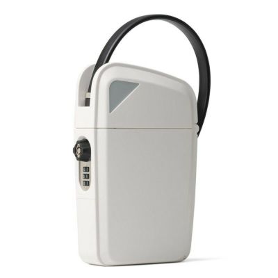 ポータブルセーフティーケース セーフボックス 鍵付き ロック 貴重品 旅行 アウトドア SAFEGO Portable Indoor/Outdoor Lock Box Safe with Key and Combination Access (Compact)