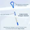 3面ブラシヘッド電動歯ブラシ2本セット舌クリーナー付TripleBristleDUO|2SonicToothbrusheswithDualChargingStation|Patented3HeadDesign|31,000VPMElectricToothBrushSet|ForAdults,Families&Couples|TripleBristleDUO
