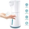 泡ソープディスペンサー電池式450ml電動センサーフォーム石鹸CQURE450ml/15.2ozAutomaticSoapDispenser,AutomaticFoamingHandFreeSoapDispenserTouchless,BatteryOperatedFoamLiquidSoapDispenserforBathroomKitchen(White)