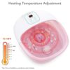 フットバス温度調節マッサージローラーバブルフットスパFootBathMassagerwithHeatBubblesVibrationand14MassageRollers,FootSpaBasinPedicureSoakingFeetwithAdjustableTemperatureandAutoShut-Off,SootheTiredFeetPressure家電