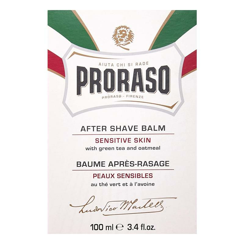 Prorasoアフターシェーブバームセンシティブ100ml敏感肌イタリアProrasoAfterShaveBalm,SensitiveSkin,3.4FlOz