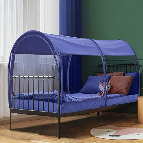 ベッドテント屋内用ポップアッププライバシーBedTentDreamTentsBedCanopyShelterCabinIndoorPrivacyWarmBreathablePopUpforKidsandAdult