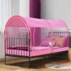 ベッドテント屋内用ポップアッププライバシーBedTentDreamTentsBedCanopyShelterCabinIndoorPrivacyWarmBreathablePopUpforKidsandAdult