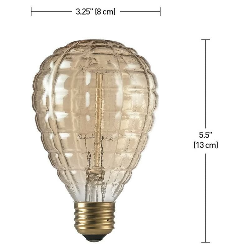 デザイン電球白熱球40WE26GlobeElectric84635Designer40WGranadaDesignBulb