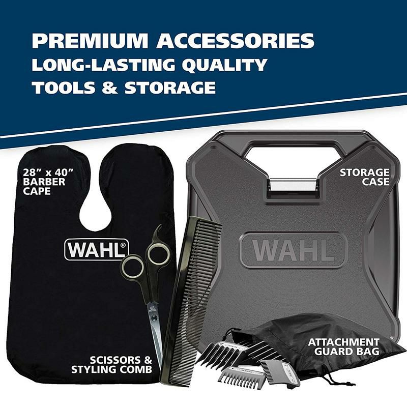 電動バリカン専用ケースケープコームハサミ静かセルフカット散髪刈り上げWahlClipperEliteProHigh-PerformanceHomeHaircut&GroomingKitforMen?ElectricHairClipper&Trimmer?Model79602家電