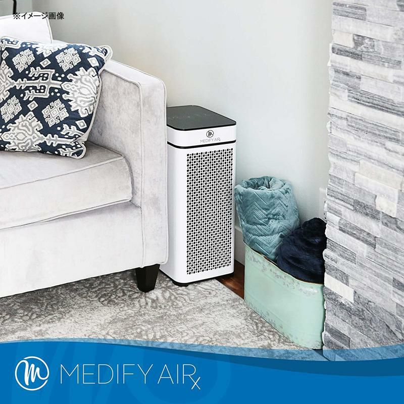 空気清浄機HEPAフィルター消臭96畳MedifyMA-402.0MedicalGradeFiltrationH13TrueHEPAfor840Sq.Ft.AirPurifier,99.97%|ModernDesign-White家電