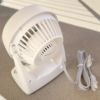 エアサーキュレーターコンパクトファン扇風機スマートエナジー直径17cmボルネードVornado133DCEnergySmartCompactAirCirculatorFanwithVariableSpeedControl,White家電