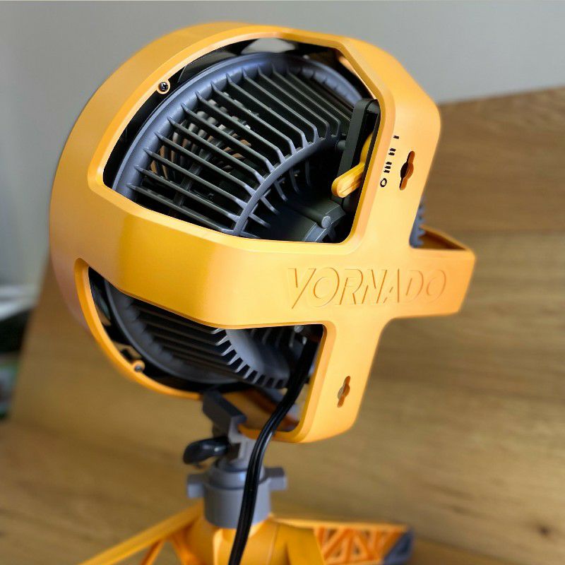 エアサーキュレーターファン扇風機ヘビーデューティー直径19cm三脚クリップ防塵高耐久ボルネード作業現場VornadoEXO5Heavy-DutyShopAirCirculatorFanwithHigh-ImpactHousing,CollapsibleTripodBase,ClampAttachment家電