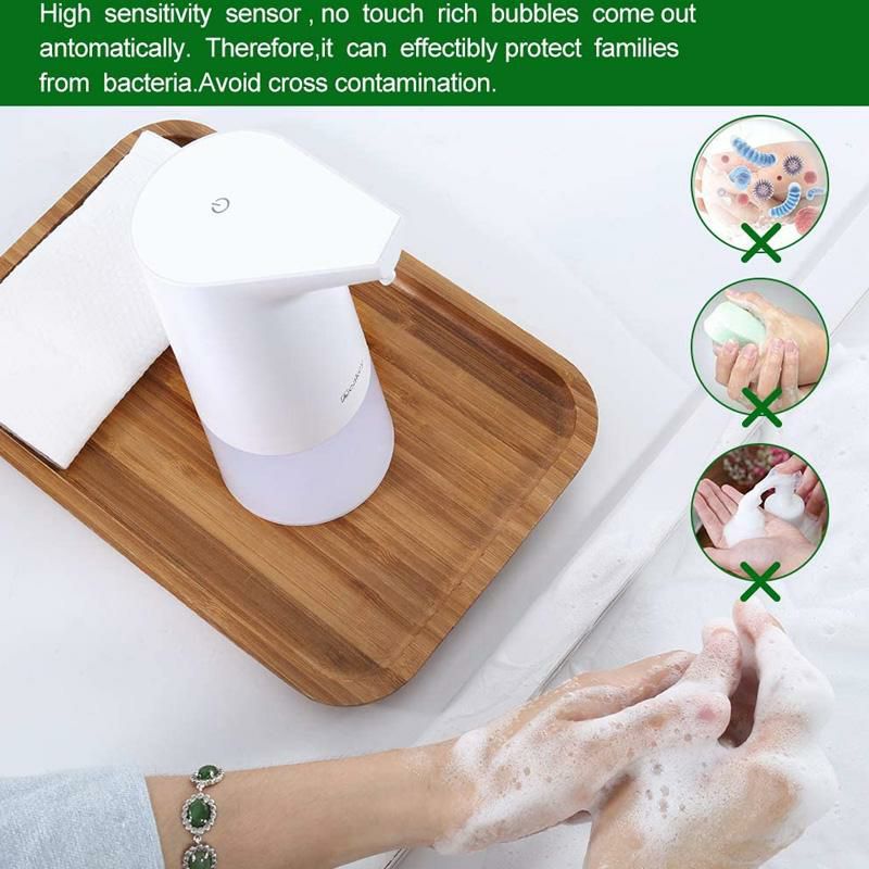 泡ソープディスペンサー電池式AeakeySoapDispenser,ElectricAutomaticFoamingSoapDispenserTouchlessBatteryOperatedAdjustableSoapDispenserVolumeControlSwitchforBathroomKitchenToiletOfficeHotel家電