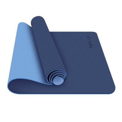 ヨガマット 183×61 厚さ6mm TPE キャリーストラップ付 トレーニング TOPLUS Yoga Mat - Classic 1/4 inch Pro Yoga Mat Eco Friendly Non Slip Fitness Exercise Mat with Carrying Strap-Workout Mat for Yoga, Pi