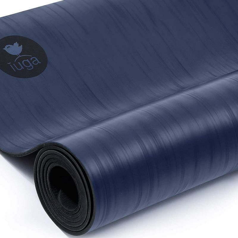 ヨガマット183×66厚さ5mmキャリーストラップ付無臭トレーニングIUGAProNonSlipYogaMat,UnbeatableNonSlipPerformance,EcoFriendlyandSGSCertifiedMaterialforHotYoga,OdorlessLightweightandExtraLargeSize,FreeCarryStrap