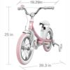 セグウェイナインボットキッズバイク子供用自転車14インチ補助輪スタンド付SegwayNinebotKidsBikeforBoysandGirls,14inchwithTrainingWheels,Kickstand