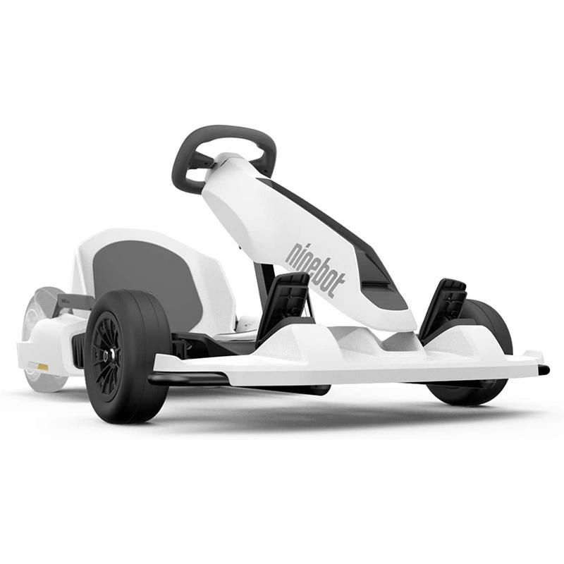 セグウェイナインボット用ゴーカートキットアクセサリー※本体別売SegwayNinebotElectricGoKartDriftKit,OutdoorRacerPedalCar,RideOnToys,requiresSegwayminiPROorNinebotS(soldseparately),White