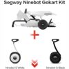 セグウェイナインボット用ゴーカートキットアクセサリー※本体別売SegwayNinebotElectricGoKartDriftKit,OutdoorRacerPedalCar,RideOnToys,requiresSegwayminiPROorNinebotS(soldseparately),White