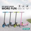 子供向け電動スクーターキックスターターGotraxGKSElectricScooterforKidsAgeof6-12,Kick-StartBoostandGravitySensorKidsElectricScooter,6