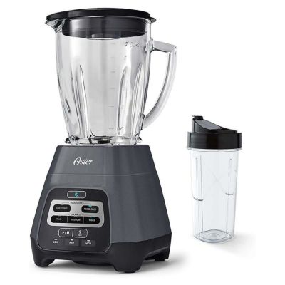 オスター ブレンダー ミキサー 4枚刃 16スピード クローバー型 ガラスジャー ※ジャー変更可 Oster 6812-001 Core 16-Speed  Blender with Glass Jar, Black 家電 | アルファエスパス