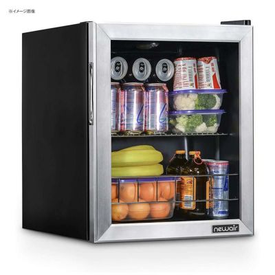 冷蔵庫 ビバレッジクーラー 最大60缶 ガラスドア ステンレス ニューエアー NewAir NBC060SS00 Beverage Cooler  and Refrigerator, Stainless Steel, 60 Can 家電 | アルファエスパス