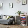 冷蔵庫ビルトイン最大177缶ビバレッジクーラーガラスドアステンレスニューエアーNewAirBuilt-InBeverageCoolerandRefrigerator,StainlessSteelMiniFridgewithGlassDoor,177CanCapacity,ABR-1770家電