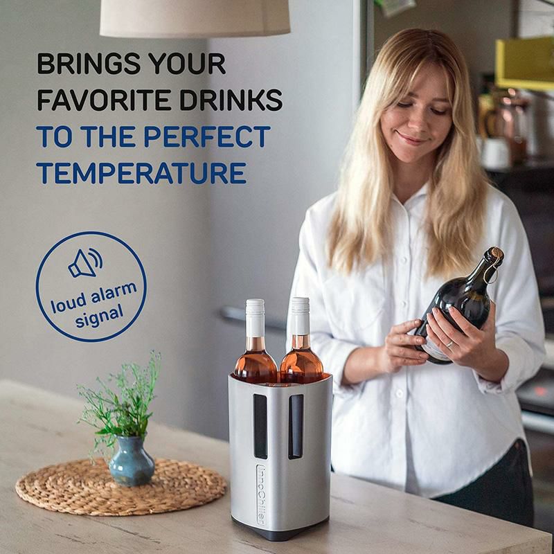 10分で飲み物を冷やす時短スピード冷却イノチラー最大6缶ワインビールheInnoChiller?SpeedUpYourFreezer,forAllTypesofBeverages,WineChiller,BeerCooler,IceCubeMaker,CoolDownupto6beersatatime家電