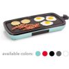 ホットプレート電気グリル幅51cmDASHDEG200GBAQ01EverydayNonstickElectricGriddleforPancakes,Burgers,Quesadillas,Eggs&otheronthegoBreakfast,Lunch&SnackswithDripTray+IncludedRecipeBook,20in,Aqua家電