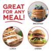 ホットプレート電気グリル幅51cmDASHDEG200GBAQ01EverydayNonstickElectricGriddleforPancakes,Burgers,Quesadillas,Eggs&otheronthegoBreakfast,Lunch&SnackswithDripTray+IncludedRecipeBook,20in,Aqua家電